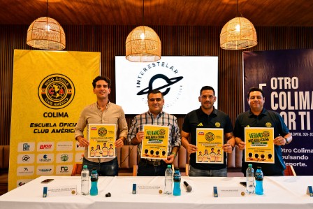 Riult Rivera impulsa alianza con Nido Águila para fortalecer el deporte infantil y juvenil en Colima.