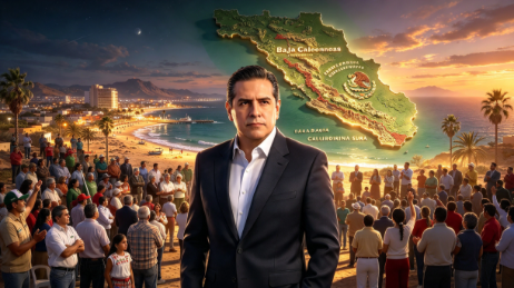 Manuel Cota toma el control de la 4T en Baja California Sur rumbo a 2027.