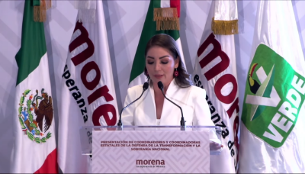 Jasmine Bugarín, elegida coordinadora de la Transformación; el Verde gana terreno rumbo a 2027.
